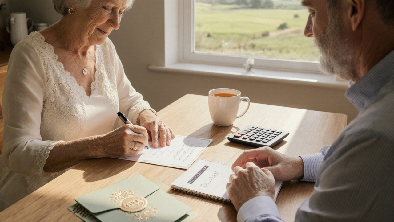 How Much to Give as a Wedding Cash Gift for Your Son