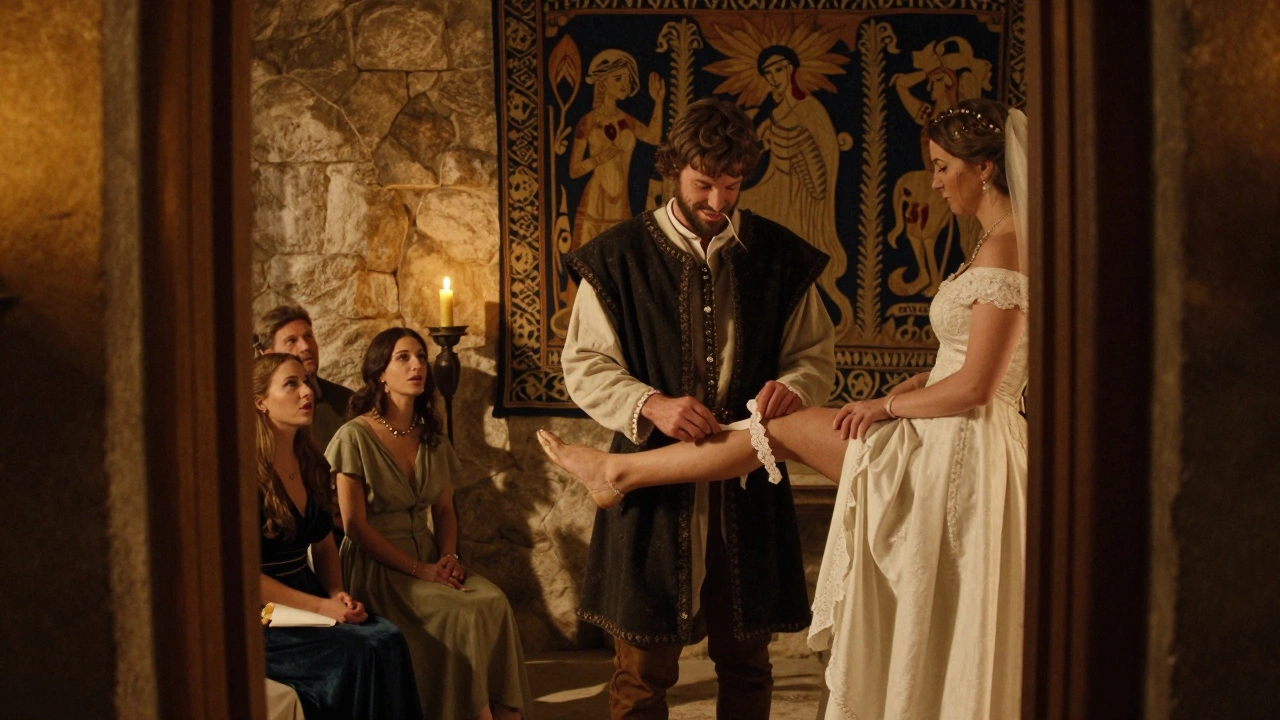 Why Is the Garter Removed With the Teeth? The Real Story Behind the Tradition