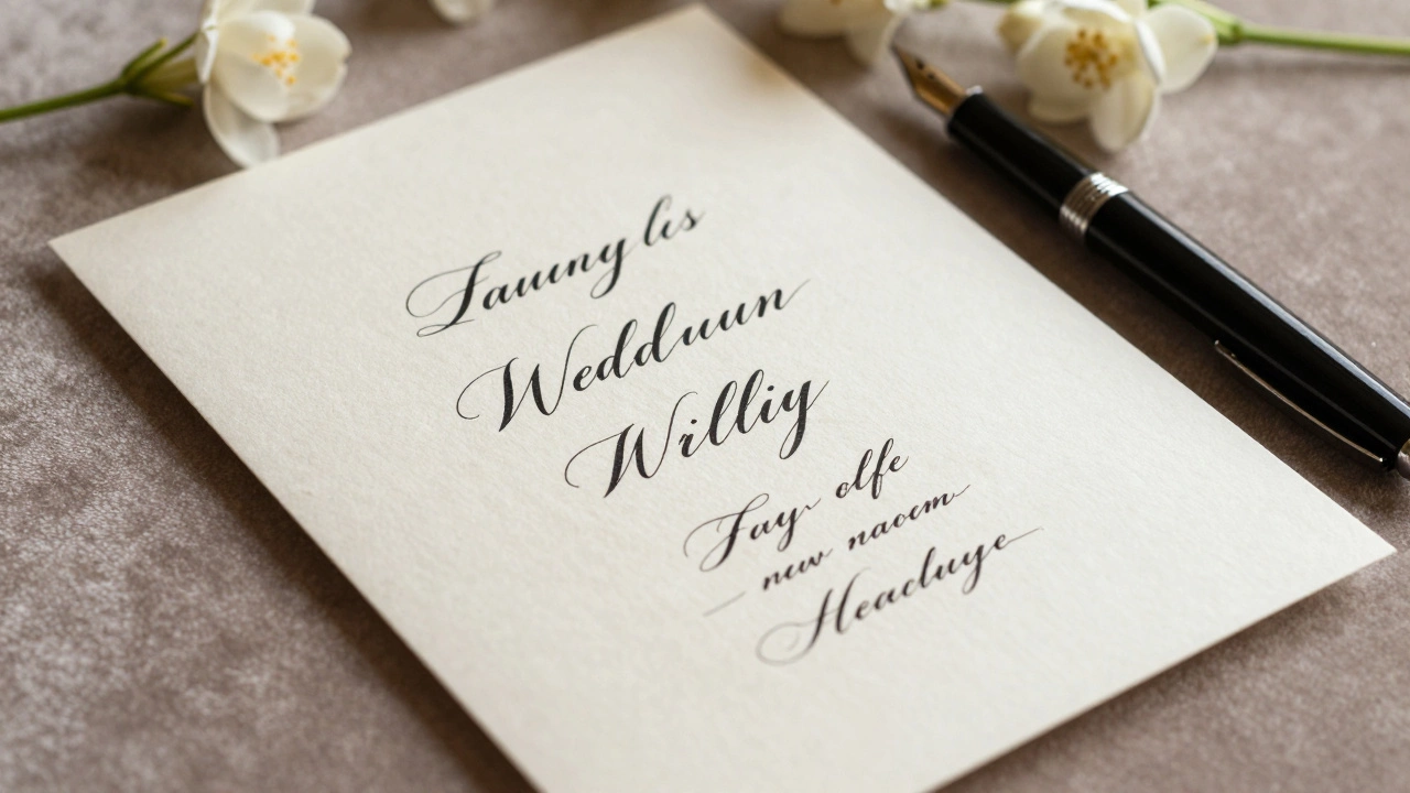 Who Goes First? The Etiquette of Names on Wedding Invitations