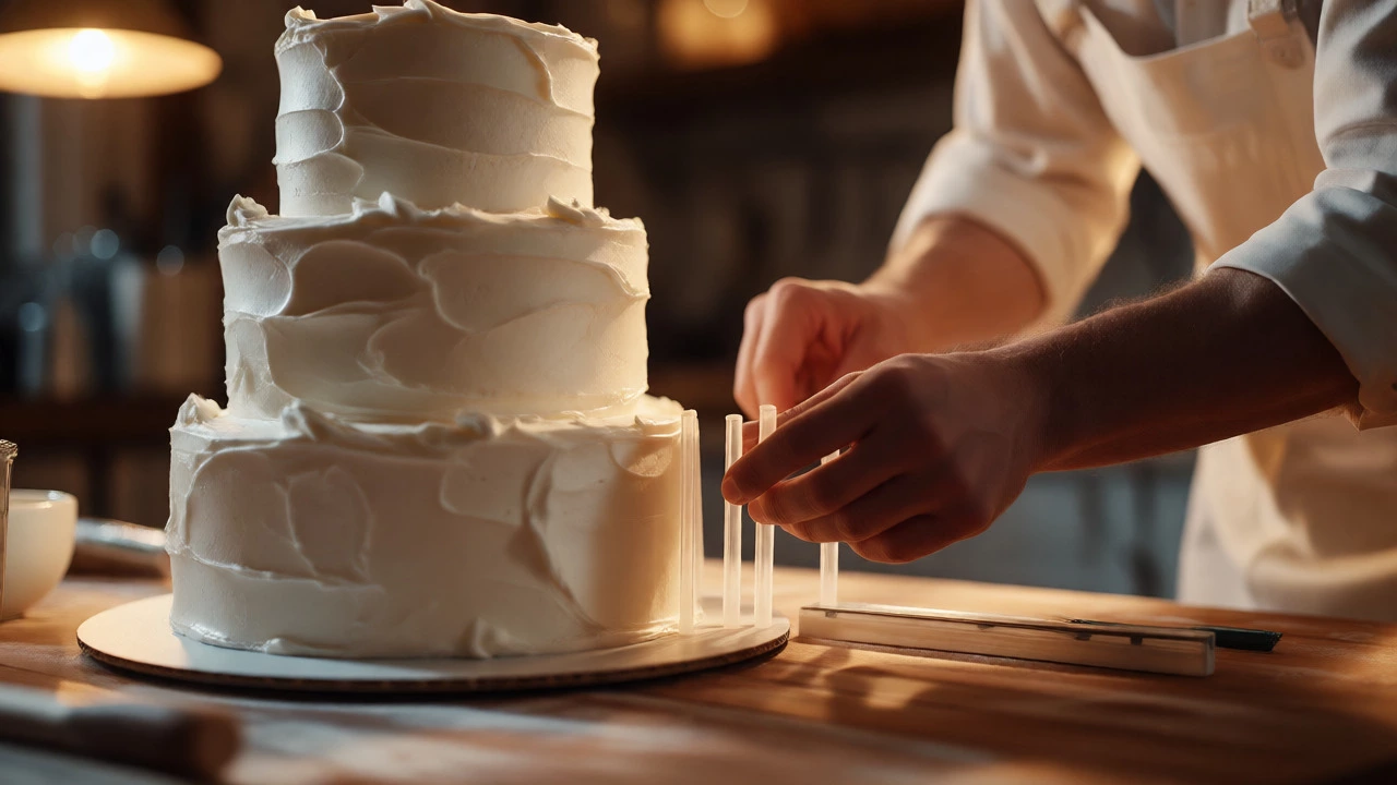 Can I Stack a Wedding Cake the Night Before? Timing & Storage Tips
