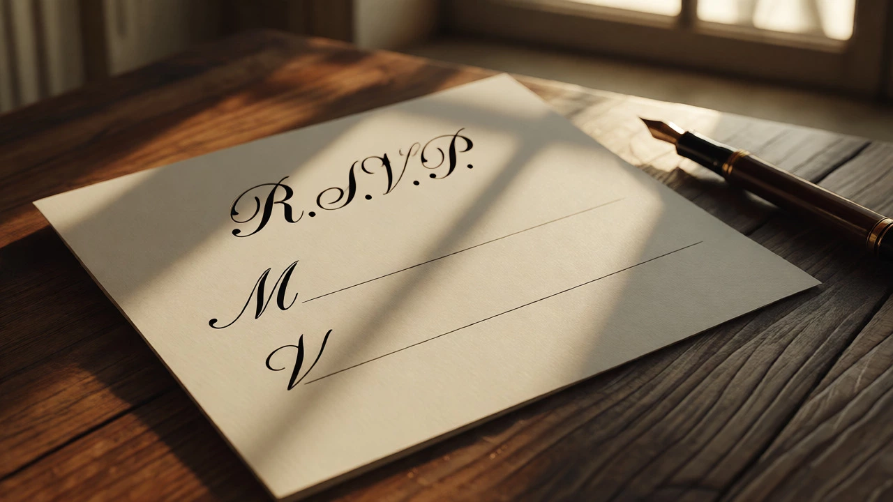 What Does the V in RSVP Mean? A Guide for Wedding Invitations